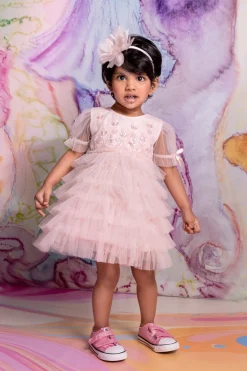 Bébé Field of Dreams Tulle Dress
