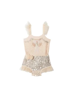 Bébé Golden Ornament Onesie