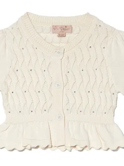 Bebe Crystal Dalliance Cardigan