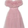 Carnation Tulle Dress