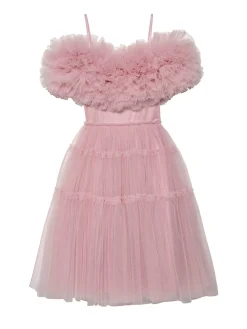 Carnation Tulle Dress
