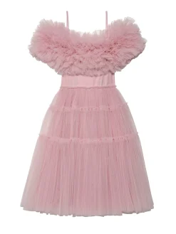 Carnation Tulle Dress