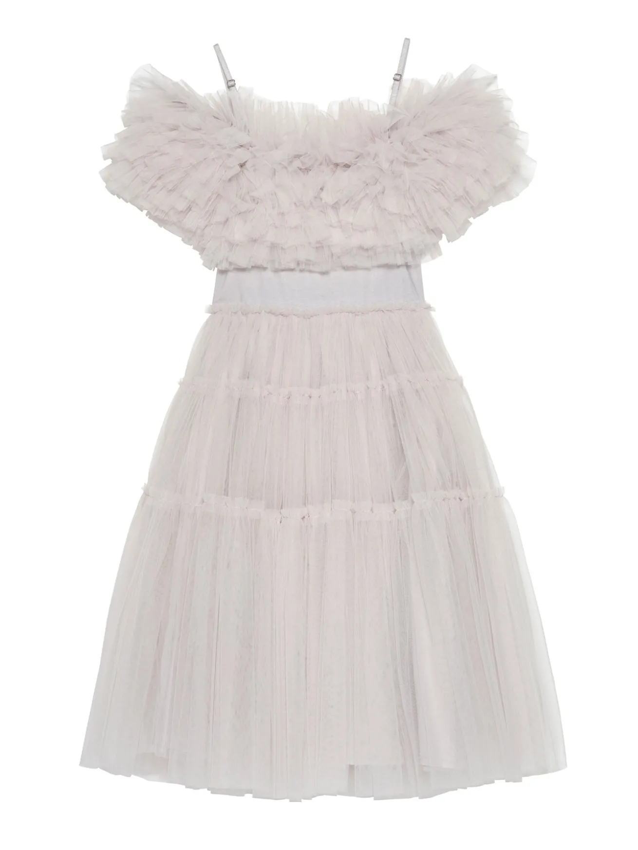 Carnation Tulle Dress