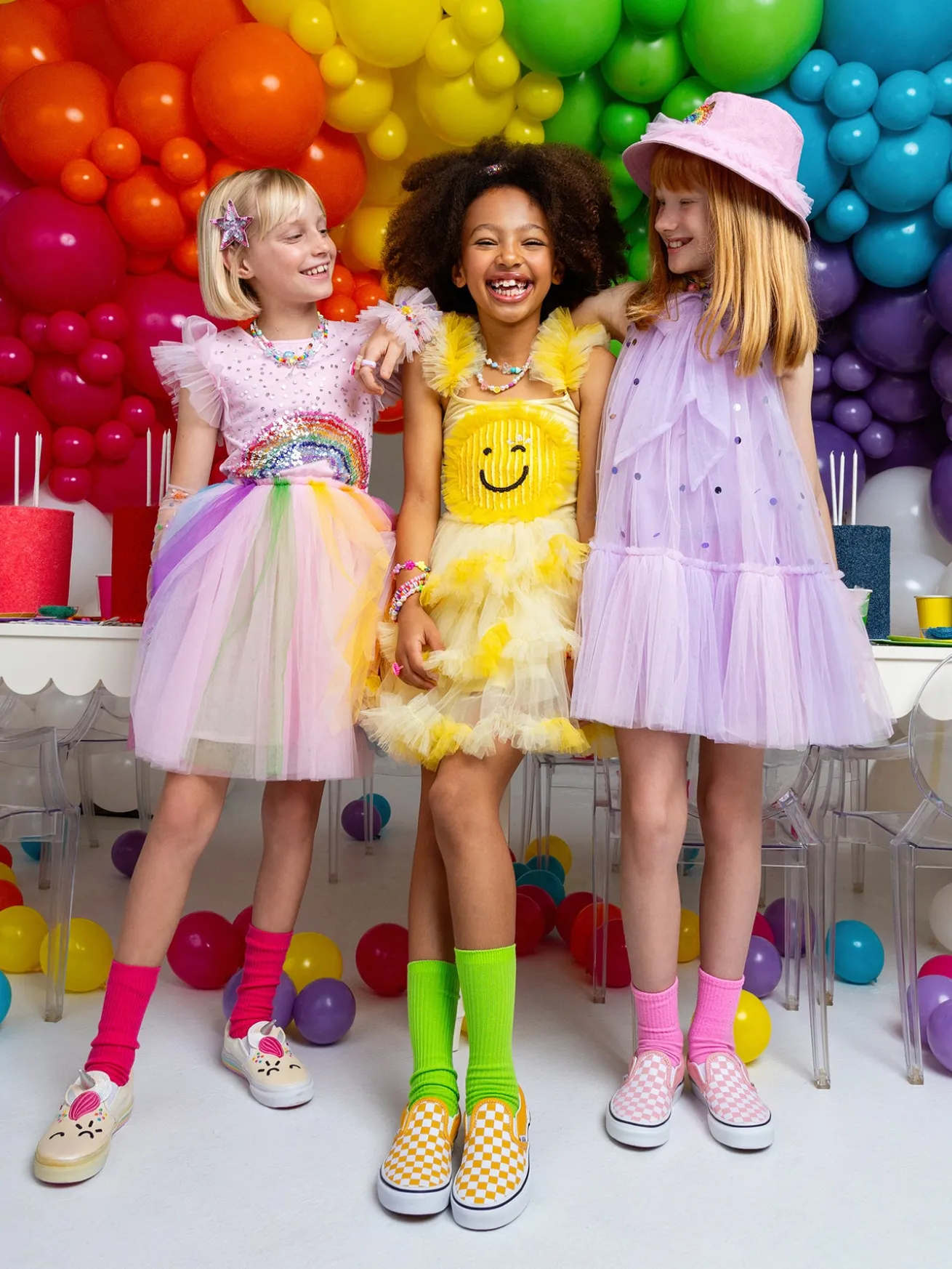 Coco Chrome Tulle Dress