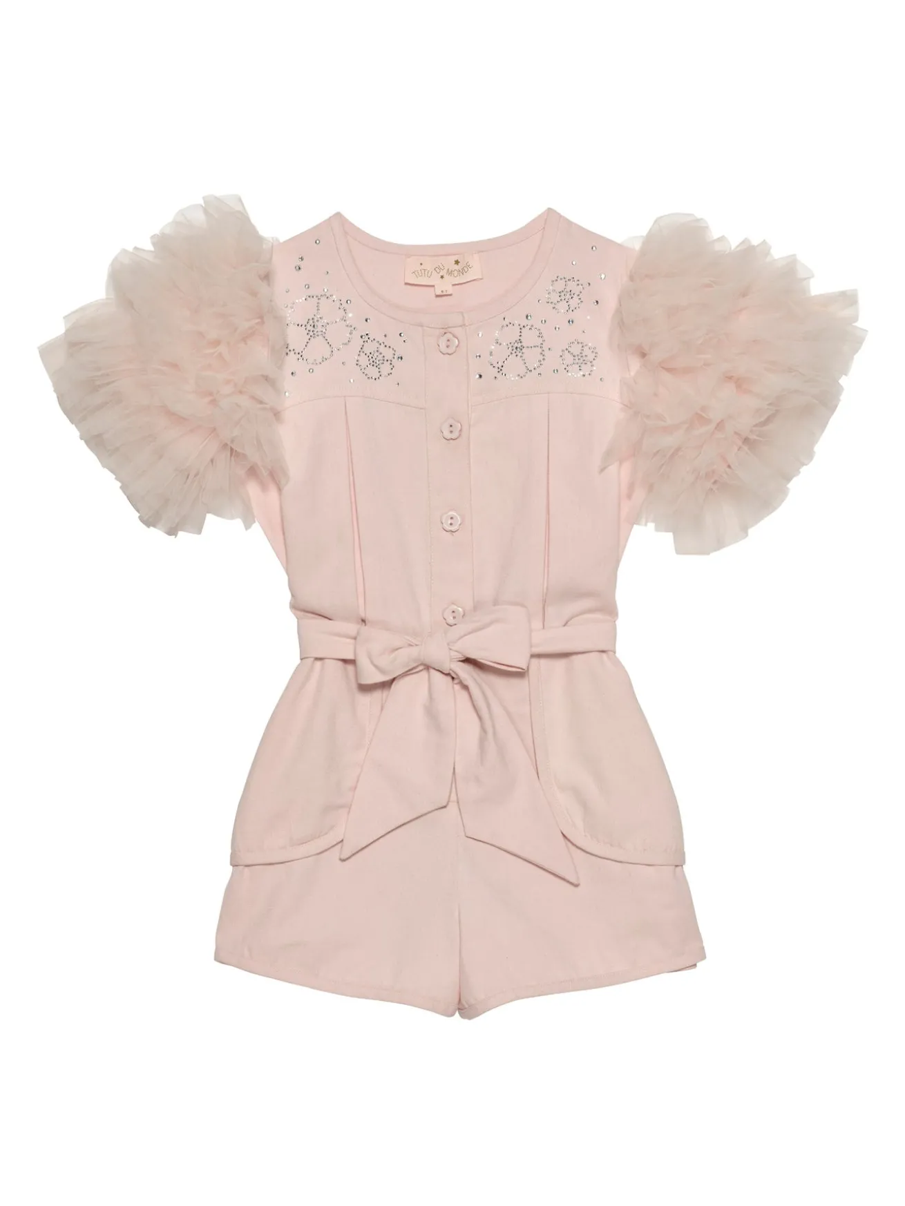 Crystal Flower Onesie