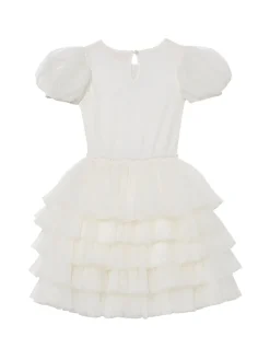 Floral Lattice Tutu Dress