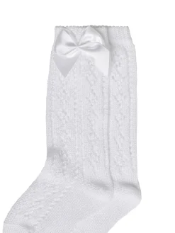 Lullabi Knee Socks with Bow