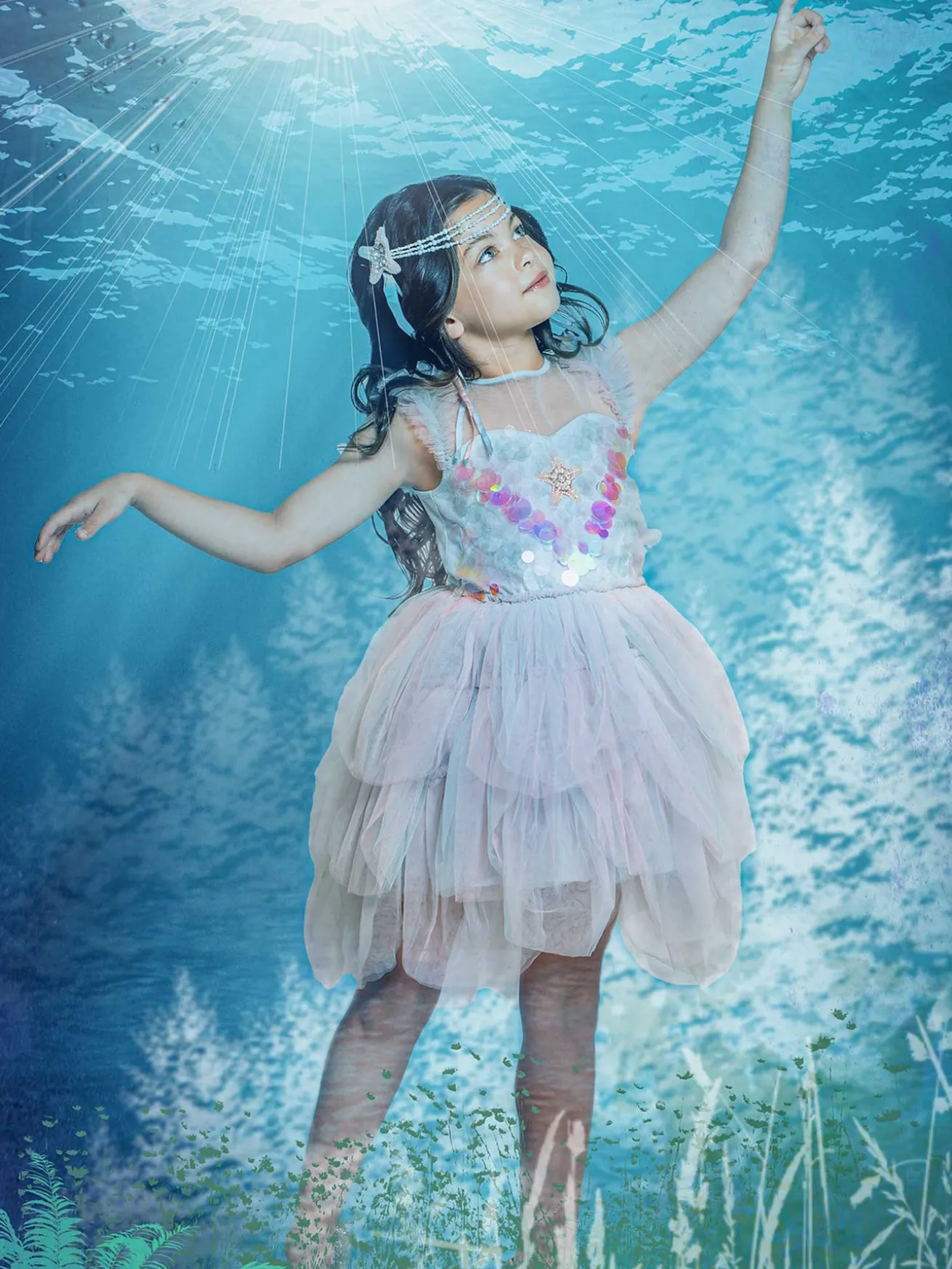 Mermaid Magic Tutu Dress