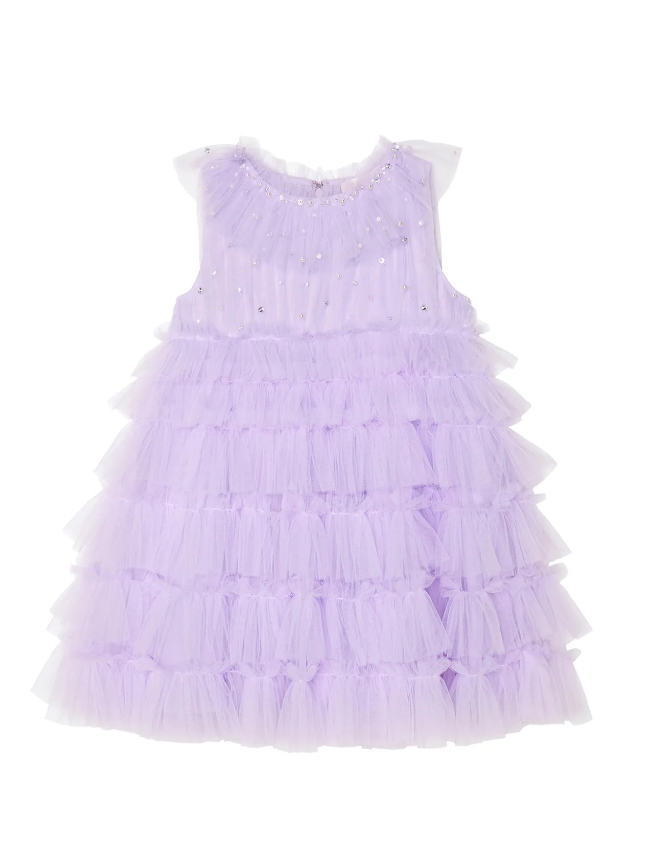 Mural Tulle Dress