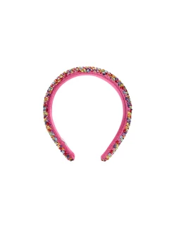 Rainbow Glitter Headband
