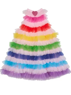 Rainbow Glow Tulle Dress