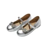 Single Strap Swarovski Crystal Bow Ballerinas