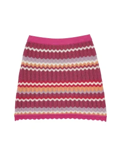 Sparkling Sands Crochet Skirt