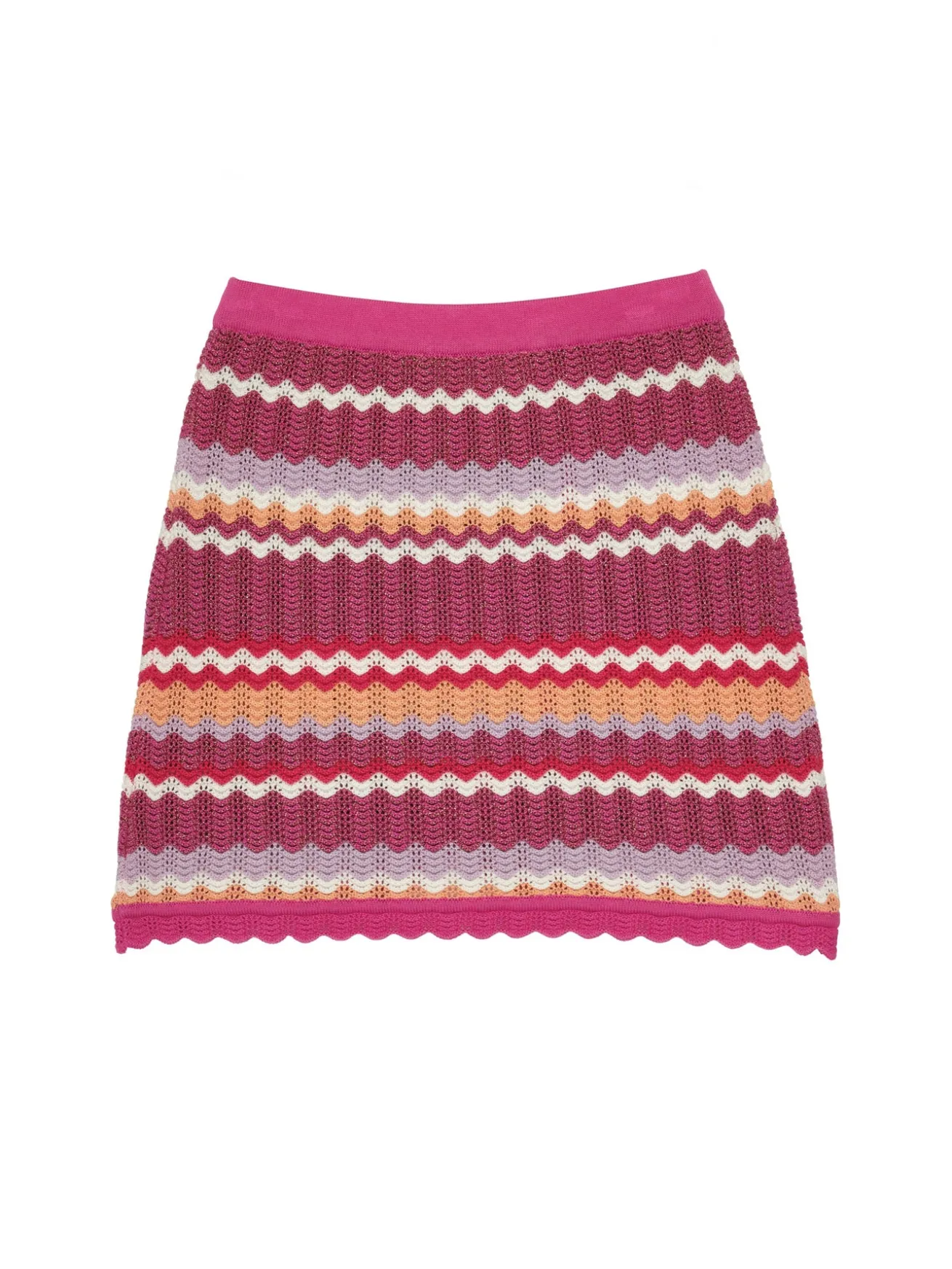 Sparkling Sands Crochet Skirt