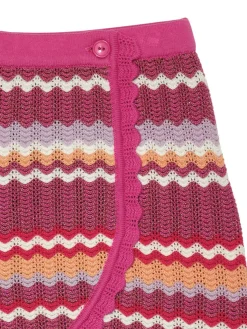 Sparkling Sands Crochet Skirt